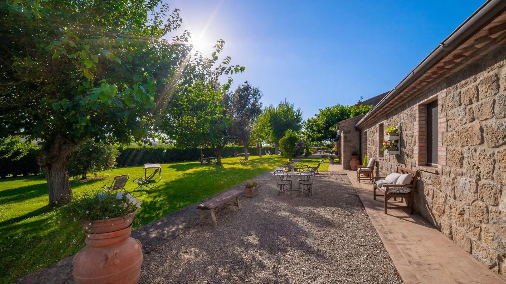 Bauernhof Agriturismo Palazzi Del Papa Pienza Italien